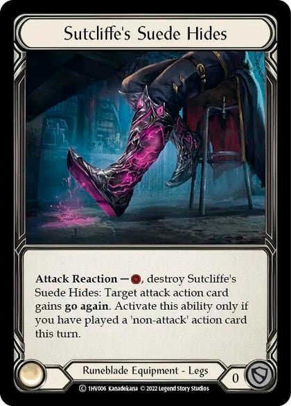 Sutcliffe's Suede Hides, Historic Pack 1 Blitz Deck: Viserai 1HV006