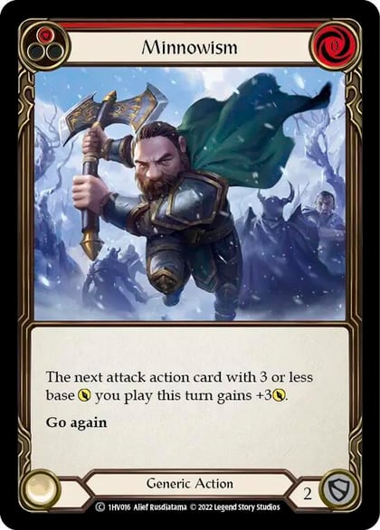 Minnowism (Red), Historic Pack 1 Blitz Deck: Viserai 1HV016