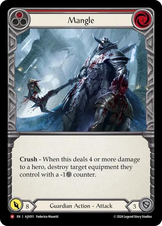 Mangle, Armory Deck: Jarl Vetreidi AJC011
