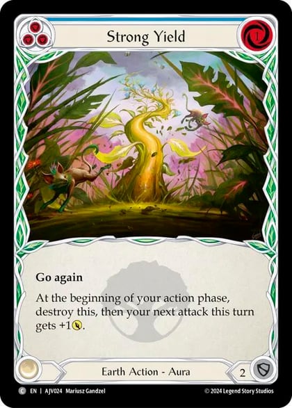 Strong Yield (Blue), Armory Deck: Jarl Vetreidi AJC024