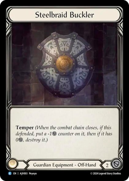 Steelbraid Buckler, Armory Deck: Jarl Vetreidi AJV003