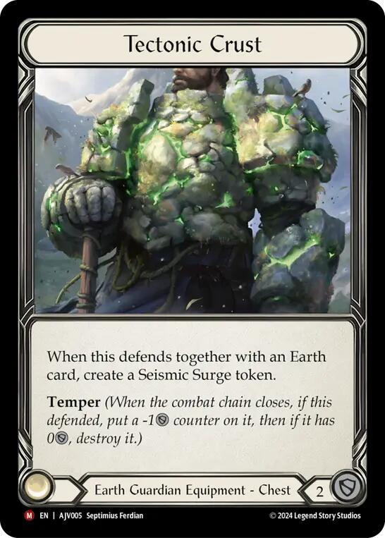Tectonic Crust, Armory Deck: Jarl Vetreidi AJV005
