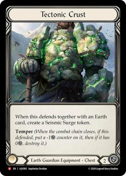 Tectonic Crust, Armory Deck: Jarl Vetreidi AJV005
