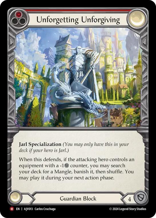 Unforgetting Unforgiving, Armory Deck: Jarl Vetreidi AJV013