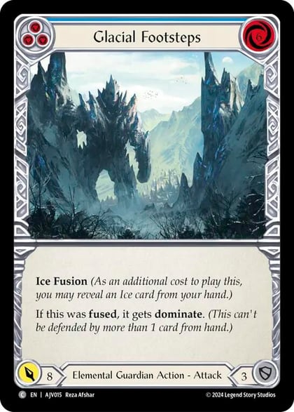 Glacial Footsteps (Blue), Armory Deck: Jarl Vetreidi AJV015