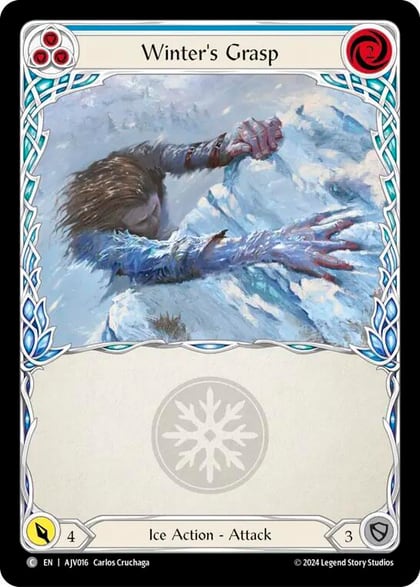 Winter's Grasp (Blue), Armory Deck: Jarl Vetreidi AJV016