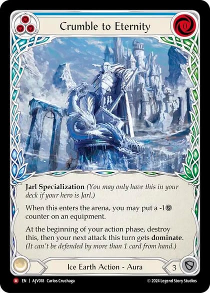 Crumble to Eternity, Armory Deck: Jarl Vetreidi AJV018