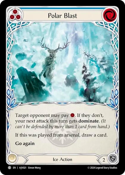Polar Blast (Blue), Armory Deck: Jarl Vetreidi AJV021