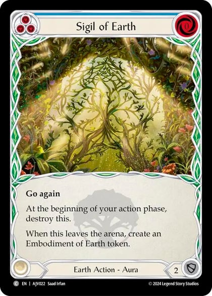 Sigil of Earth, Armory Deck: Jarl Vetreidi AJV022