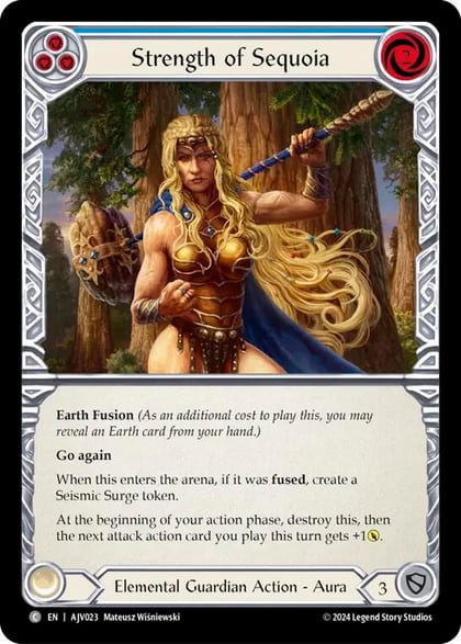 Strength of Sequoia (Blue), Armory Deck: Jarl Vetreidi AJV023