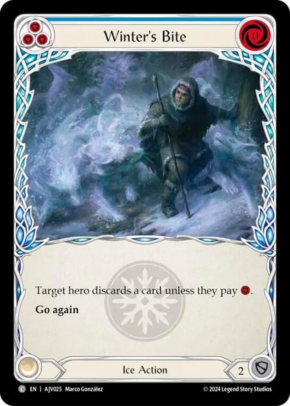 Winter's Bite (Blue), Armory Deck: Jarl Vetreidi AJV025