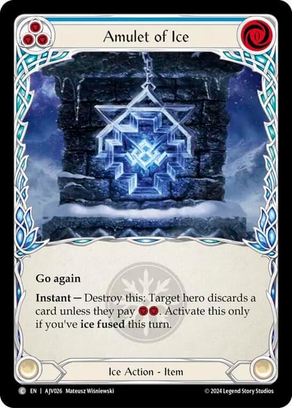 Amulet of Ice, Armory Deck: Jarl Vetreidi AJV026