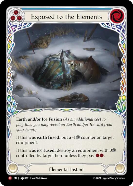 Exposed to the Elements, Armory Deck: Jarl Vetreidi AJV027