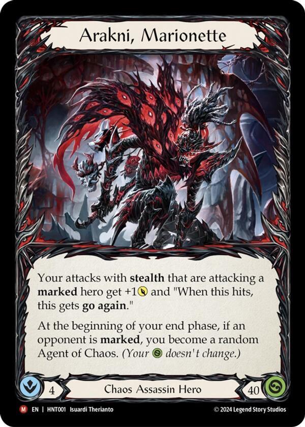 Arakni, Marionette, The Hunted HNT001