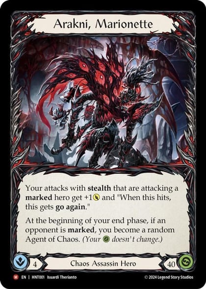 Arakni, Marionette, The Hunted HNT001