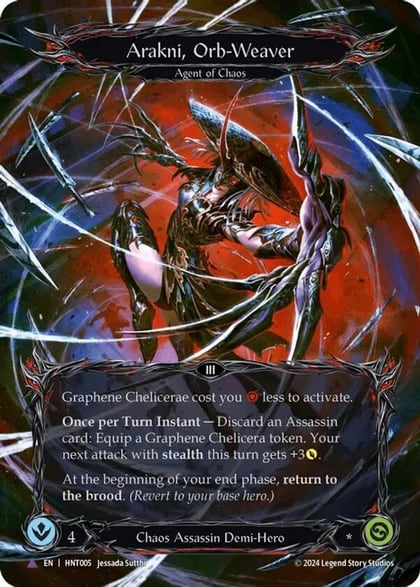 Arakni, Orb-Weaver (Marvel), The Hunted HNT005