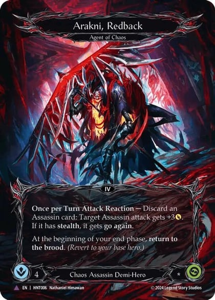 Arakni, Redback (Marvel), The Hunted HNT006