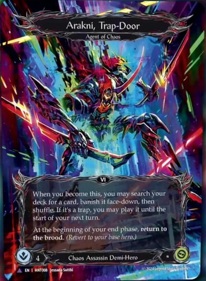 Arakni, Trap-Door (Marvel), The Hunted HNT008