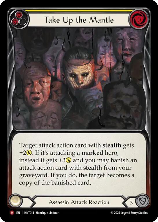 Take Up the Mantle, The Hunted HNT014