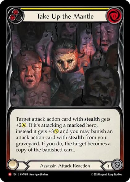 Take Up the Mantle, The Hunted HNT014