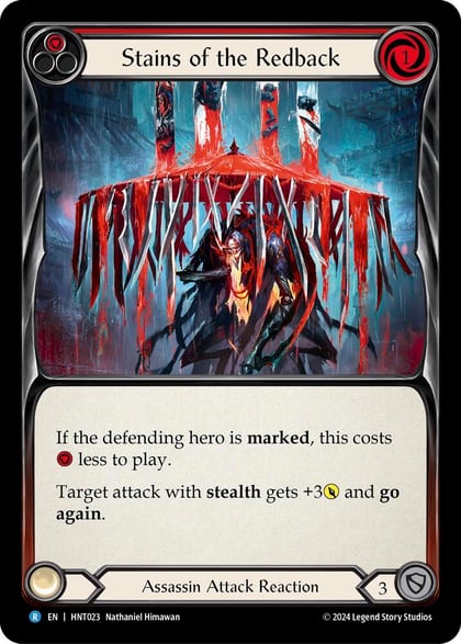 Stains of the Redback (Red), The Hunted HNT023