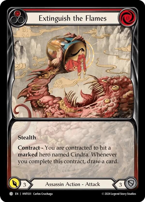 Extinguish the Flames, The Hunted HNT031