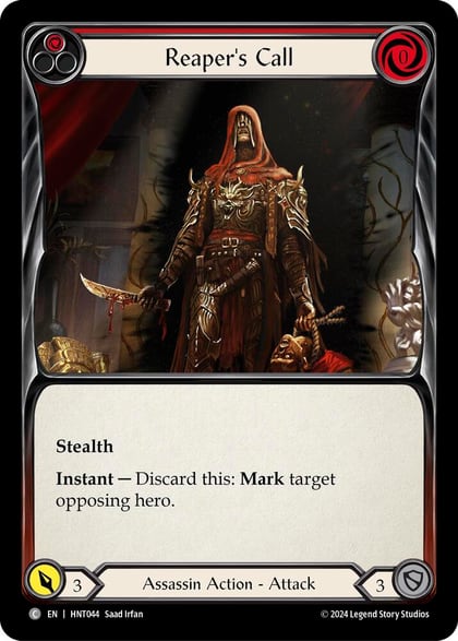 Reaper's Call (Red), The Hunted HNT044