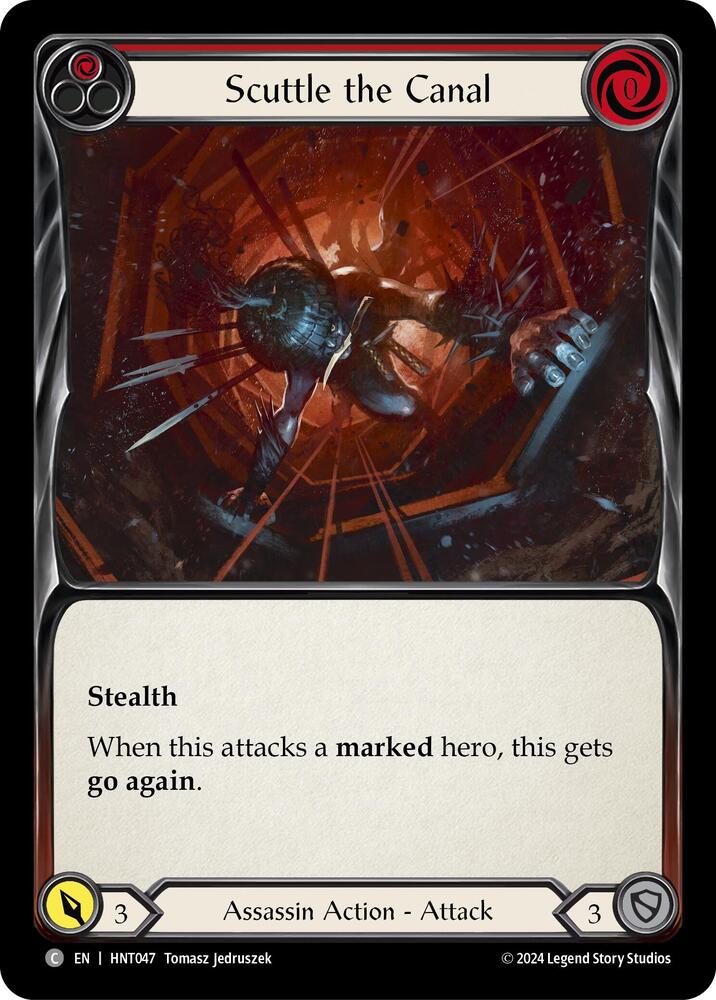 Scuttle the Canal (Red), The Hunted HNT047