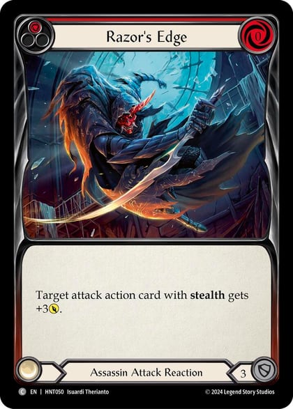 Razor's Edge (Red), The Hunted HNT050