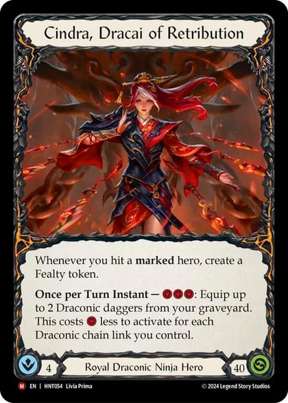 Cindra, Dracai of Retribution, The Hunted HNT054