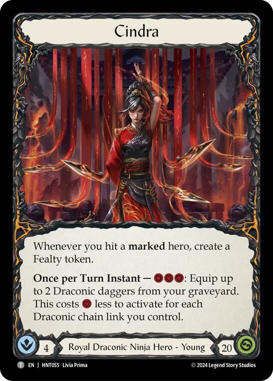 Cindra // Fang, The Hunted HNT055//HNT099