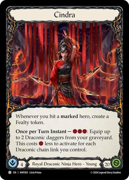 Cindra // Fang, The Hunted HNT055//HNT099