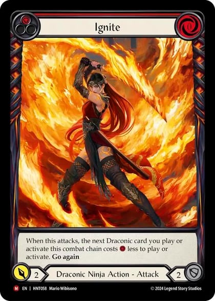 Ignite (Extended Art), The Hunted HNT058