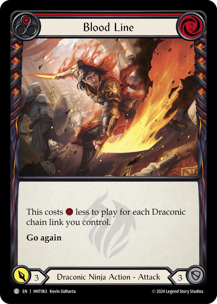 Blood Line (Red), The Hunted HNT063