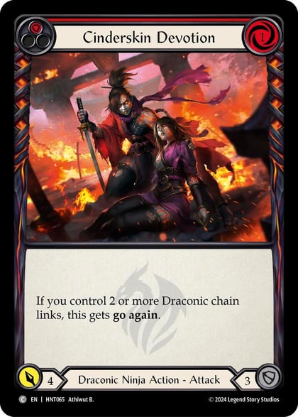 Cinderskin Devotion (Red), The Hunted HNT065