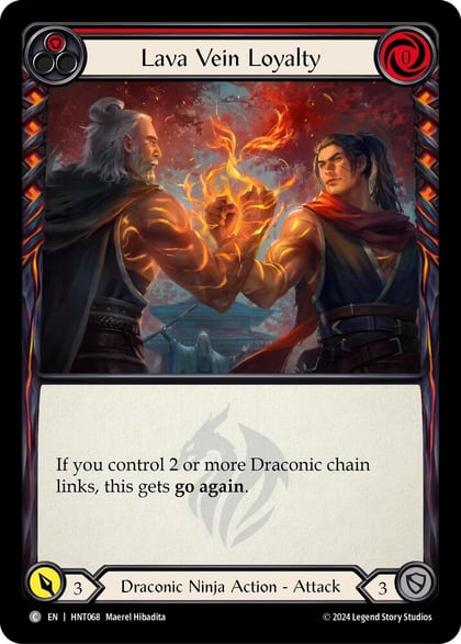 Lava Vein Loyalty (Red), The Hunted HNT068