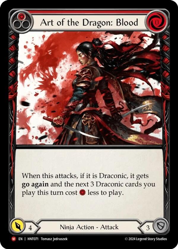 Art of the Dragon: Blood, The Hunted HNT071
