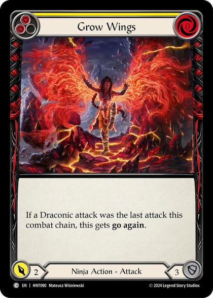 Grow Wings (Yellow), The Hunted HNT090