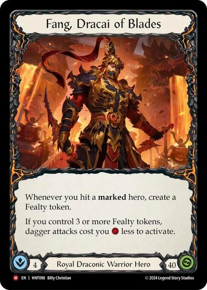 Fang, Dracai of Blades, The Hunted HNT098