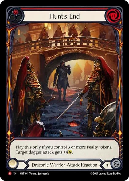 Hunt's End (Extended Art), The Hunted HNT101