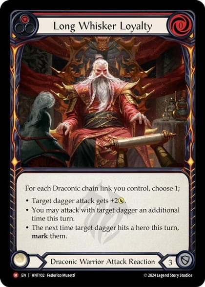 Long Whisker Loyalty, The Hunted HNT102