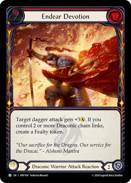 Endear Devotion (Red), The Hunted HNT104