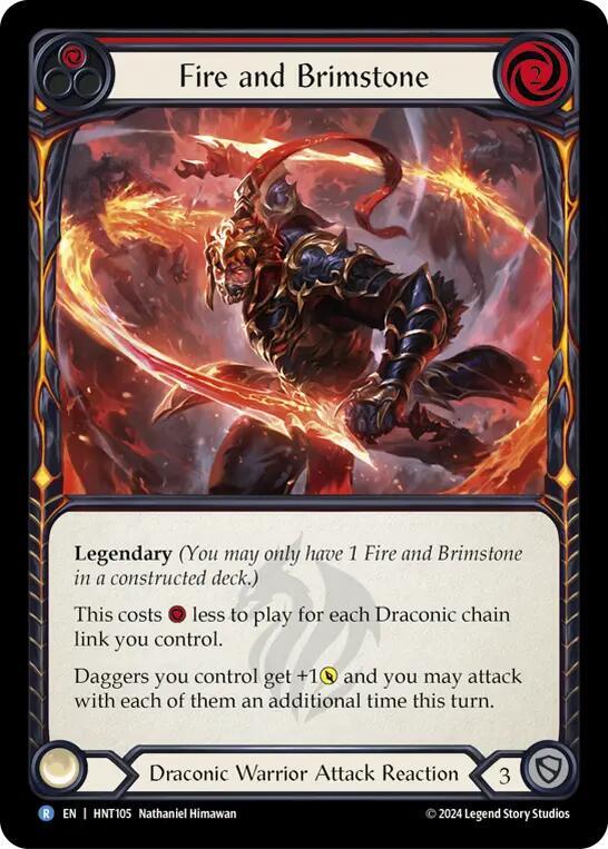 Fire and Brimstone, The Hunted HNT105
