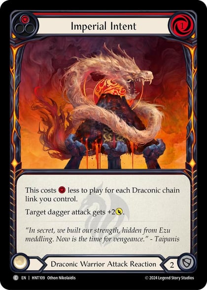 Imperial Intent (Red), The Hunted HNT109