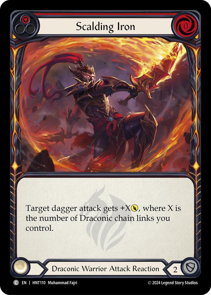 Scalding Iron (Red), The Hunted HNT110