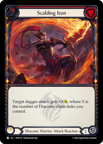 Scalding Iron (Red), The Hunted HNT110