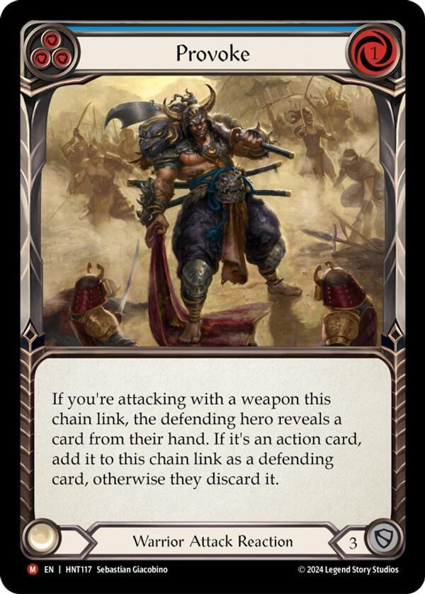 Provoke, The Hunted HNT117