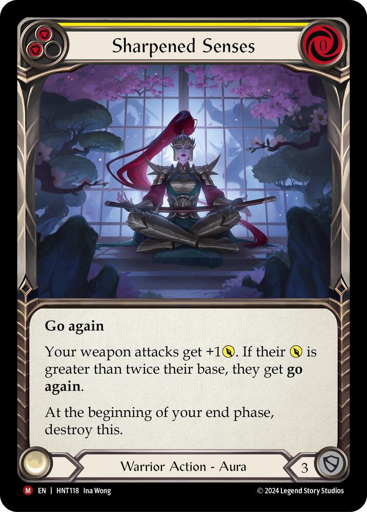 Sharpened Senses, The Hunted HNT118
