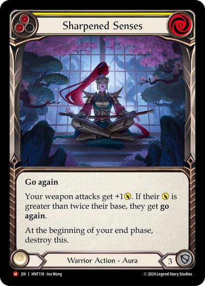 Sharpened Senses, The Hunted HNT118