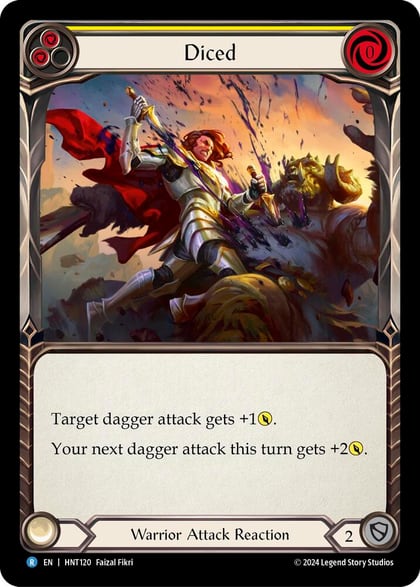 Diced (Yellow), The Hunted HNT120